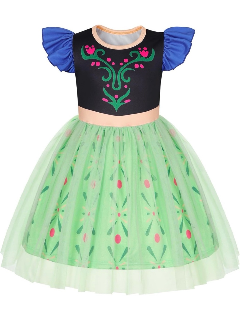 Girls Princess Dress up Birthday Outfits Tulle Dress